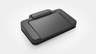 Fußschalter für Transkription